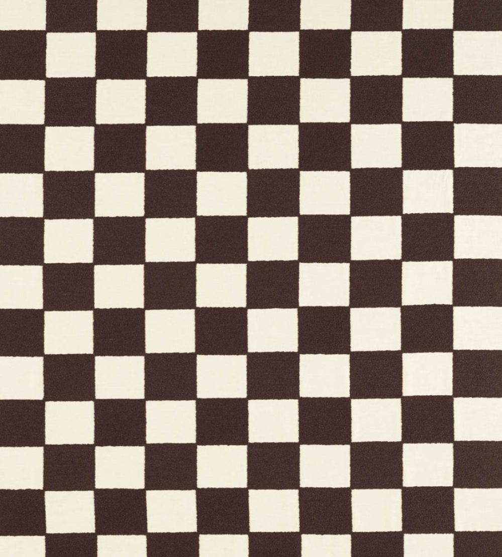 Blenets Check Fabric by Harlequin Chocolate