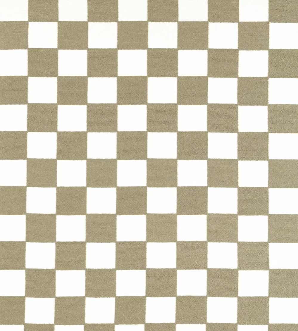Blenets Check Fabric by Harlequin Limestone