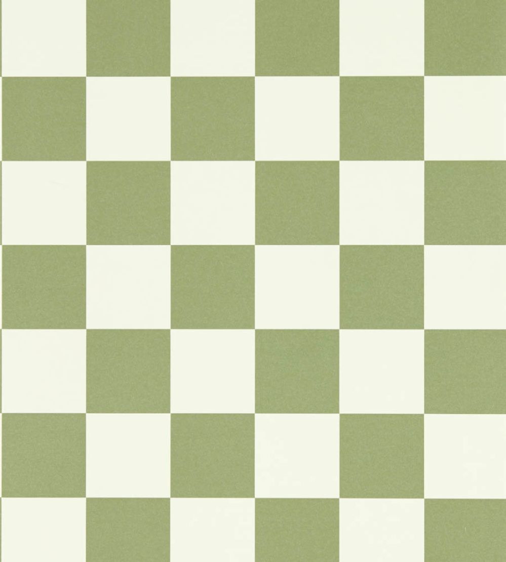 Blenets Check Wallpaper by Harlequin Matcha