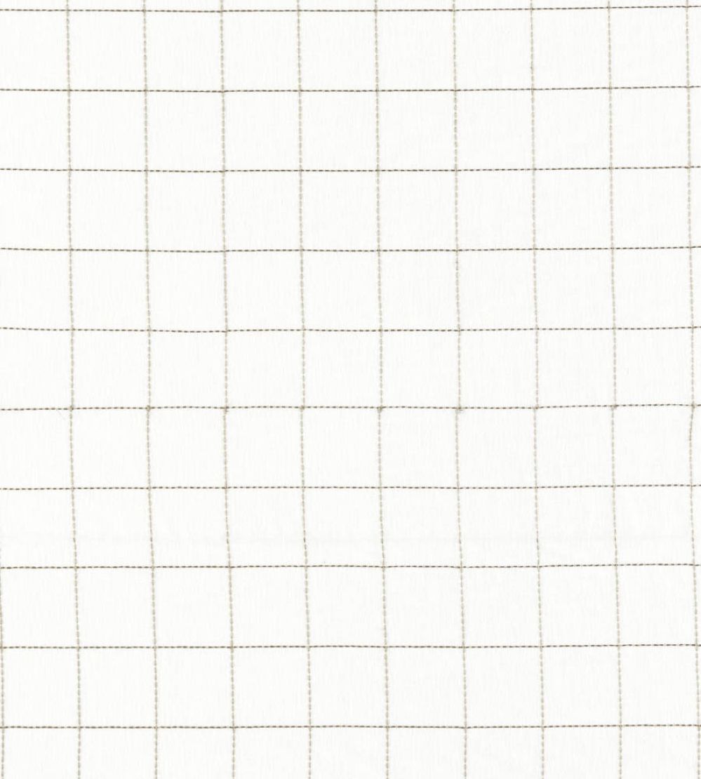 Blenets Check Sheer Fabric by Harlequin Chocolate