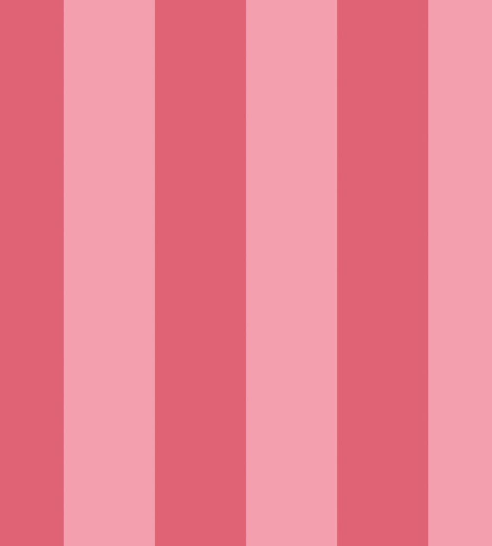 Bloc Stripe Wallpaper by Ohpopsi Coral