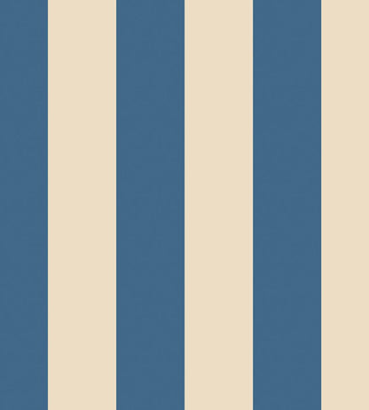 Bloc Stripe Wallpaper by Ohpopsi Indigo