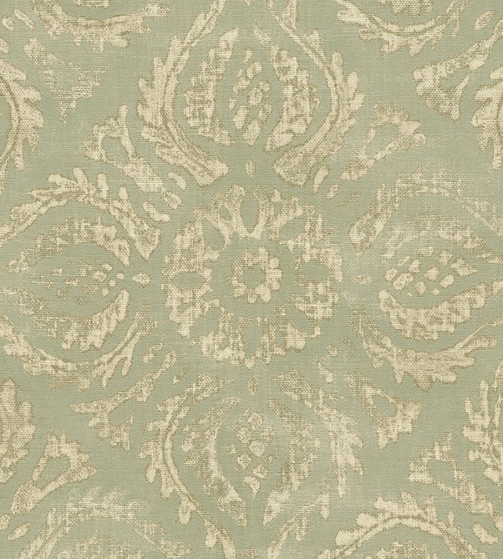 Blockprint Diagonal Tiles Wallpaper by Eijffinger Olive/Mauve