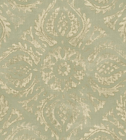 Blockprint Diagonal Tiles Wallpaper by Eijffinger Olive/Mauve