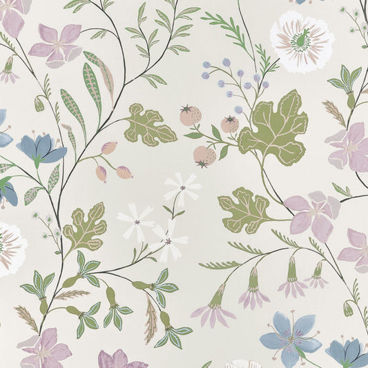 Bloom Fabric by Thibaut in Lilac (F914623)