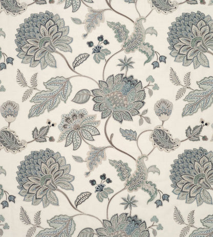 Bloom Fabric by James Hare Blue