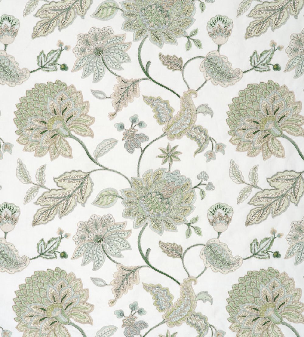 Bloom Fabric by James Hare Green