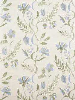 Bloomer Wallpaper by Pierre Frey in Ciel (FP214001)