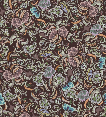 Bloomsbury Petite Wallpaper by Parker & Jules Conker