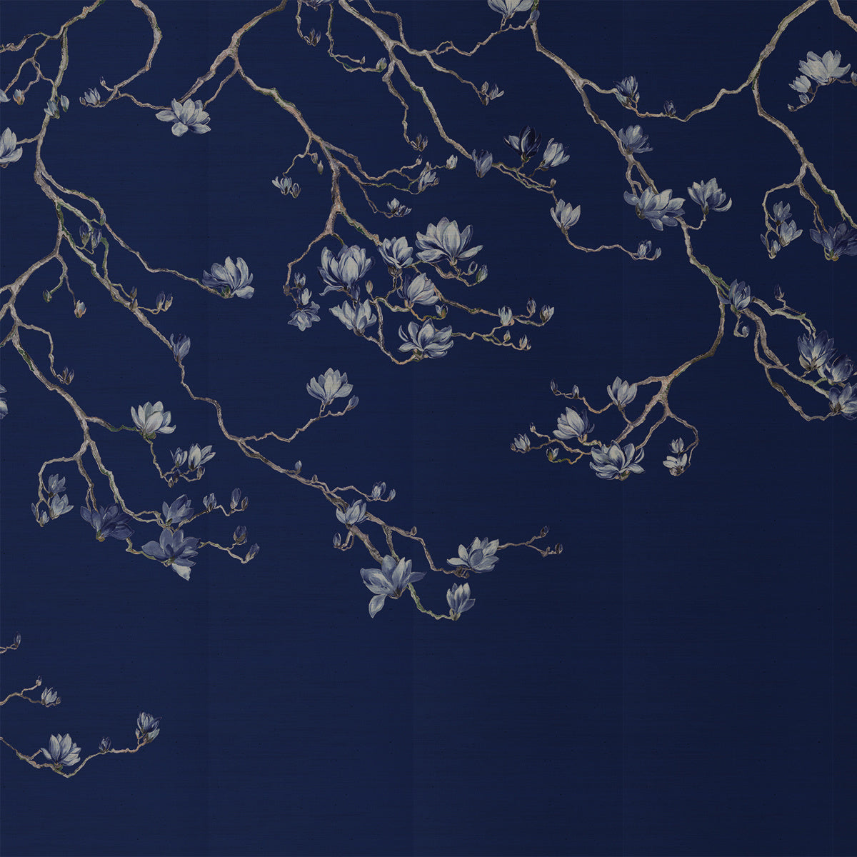 Blossom Mural by Phillip Jeffries in Porcelain Blue (PJ 6400)