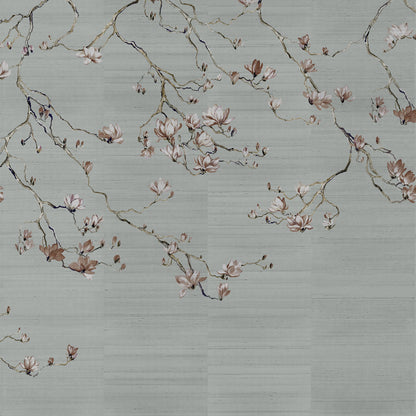 Blossom Mural by Phillip Jeffries in Purple Umber (PJ 6404)