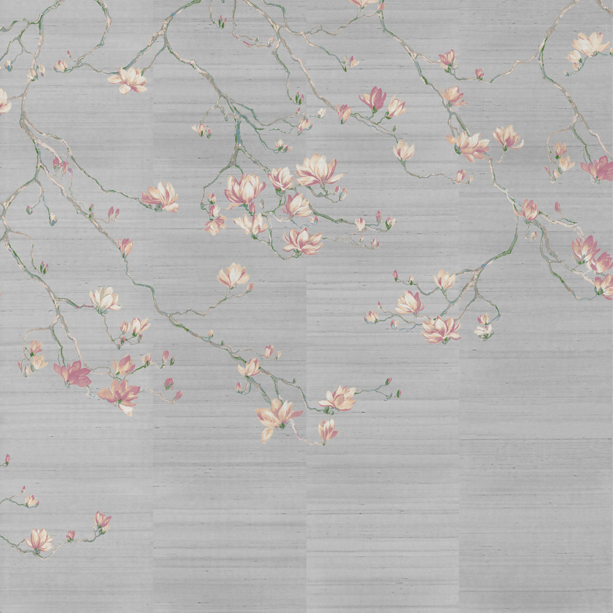Blossom Mural by Phillip Jeffries in Rosy Chrome (PJ 36401)