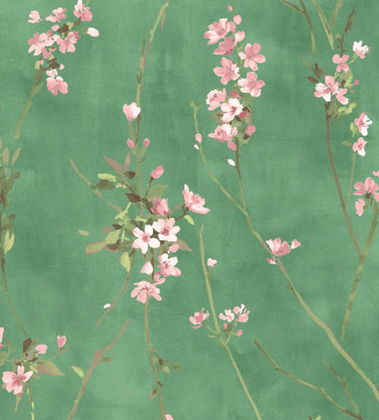 Blossom Wallpaper by Woodchip & Magnolia Evergreen