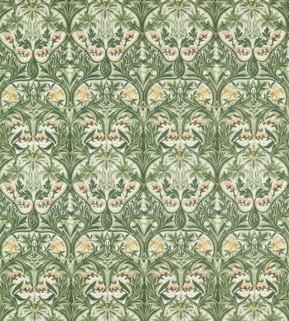Bluebell Fabric by Morris & Co Leafy Arbour