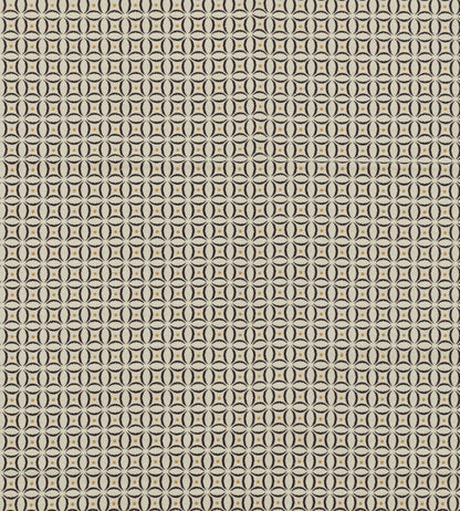 Boe Fabric by Vanderhurd Graphite & Gold