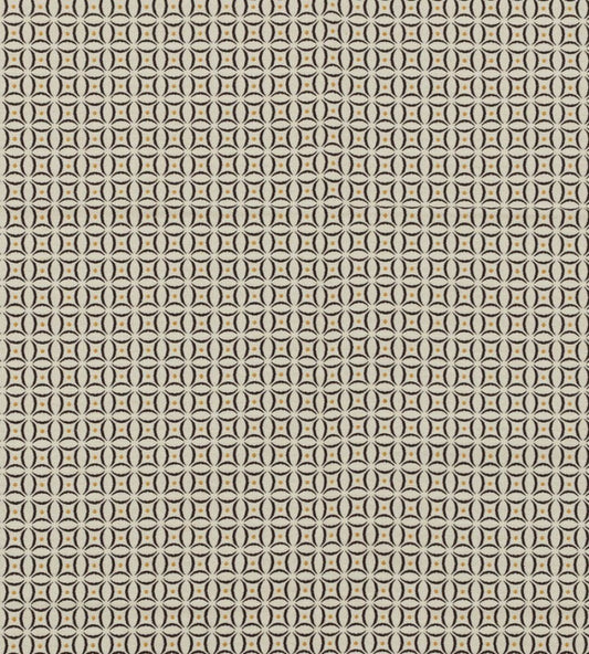 Boe Fabric by Vanderhurd Graphite & Gold