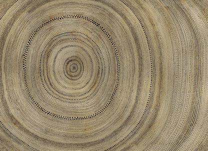 Bois mural by Coordonné in Copper, flat pattern view