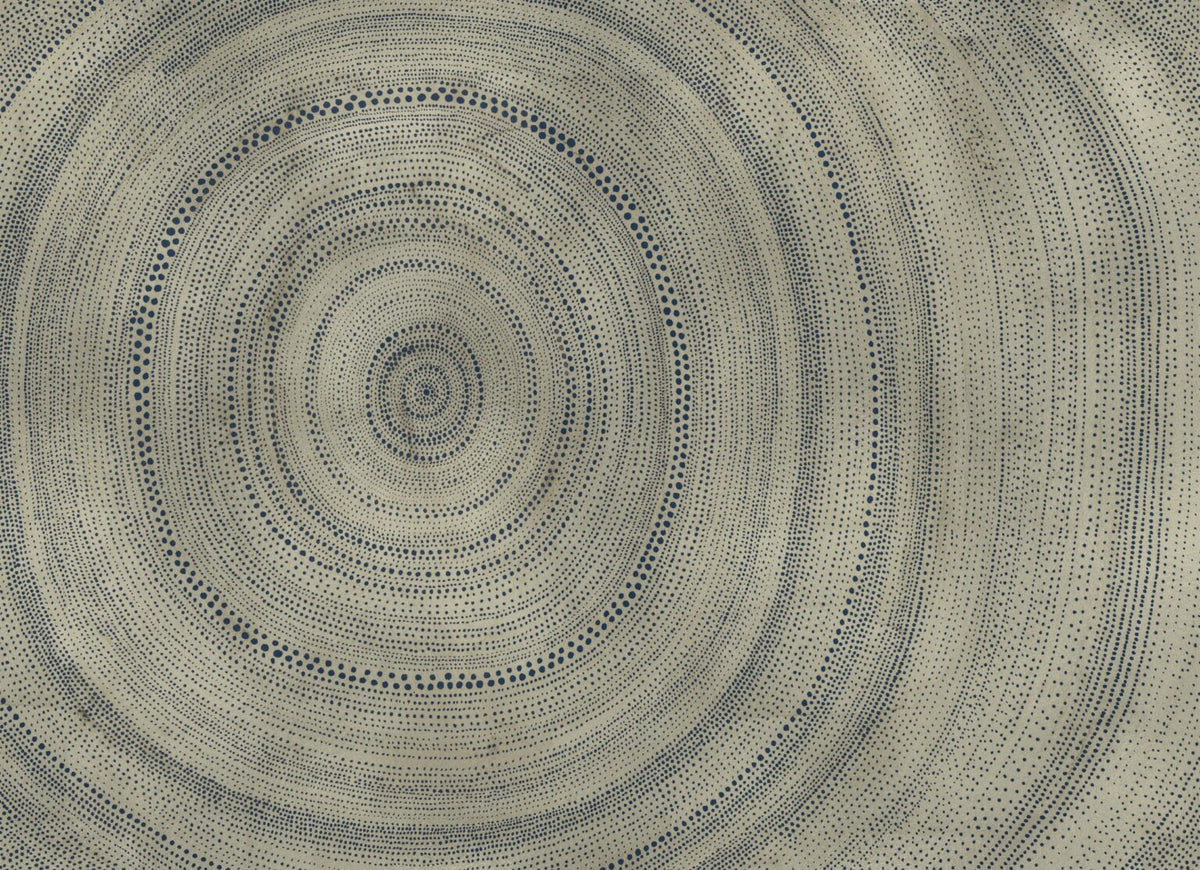 Bois mural by Coordonné in Silver, flat pattern view