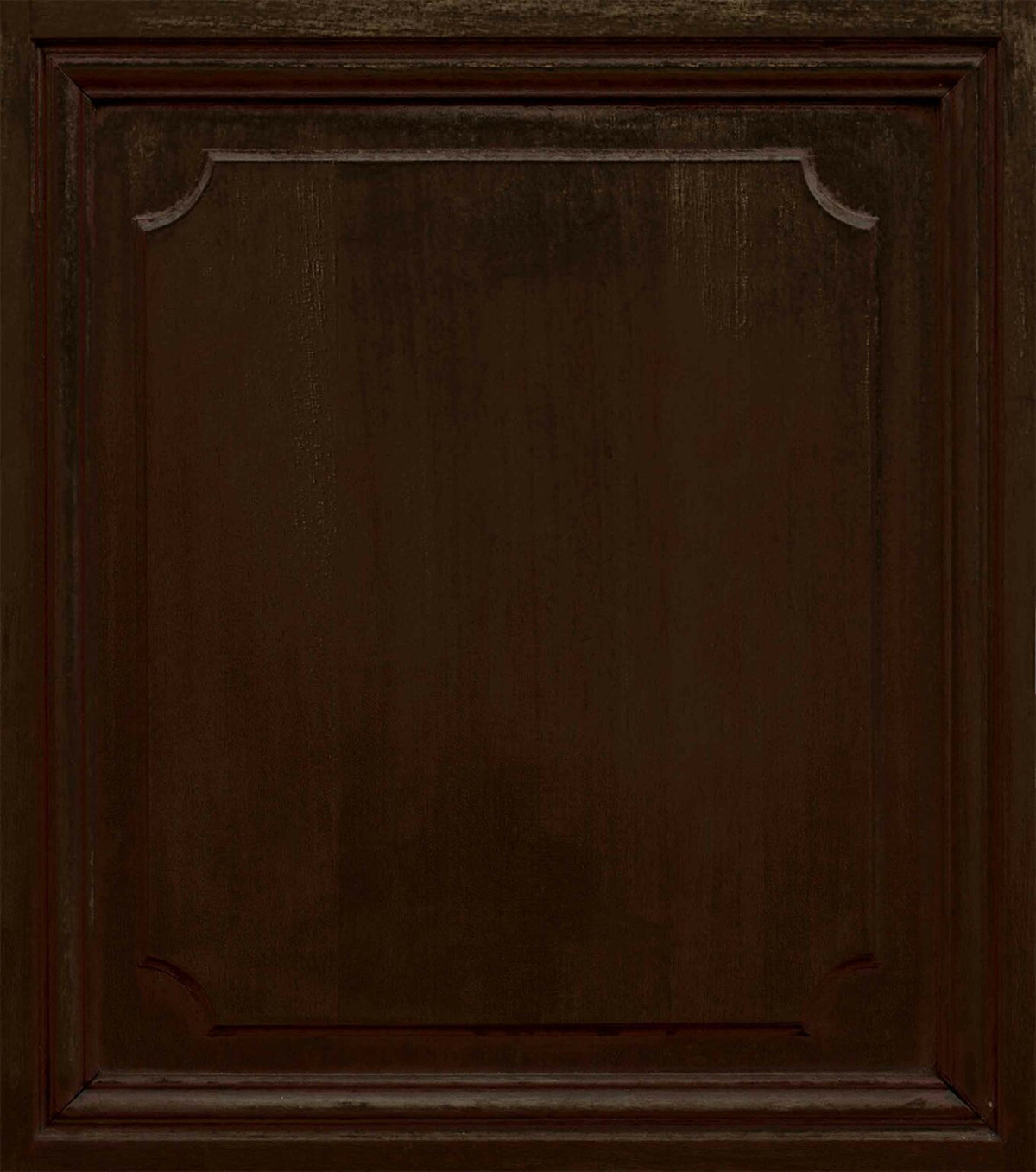 Boiserie wallpaper by Coordonné in Chocolate, flat pattern view