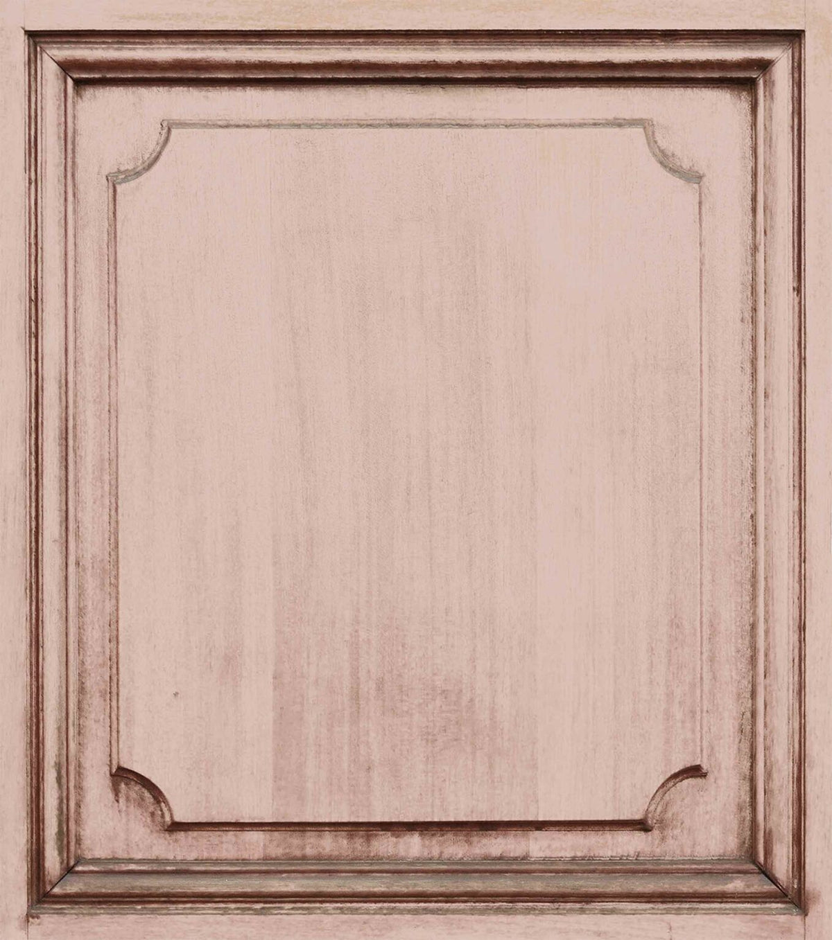 Boiserie wallpaper by Coordonné in Rose, flat pattern view