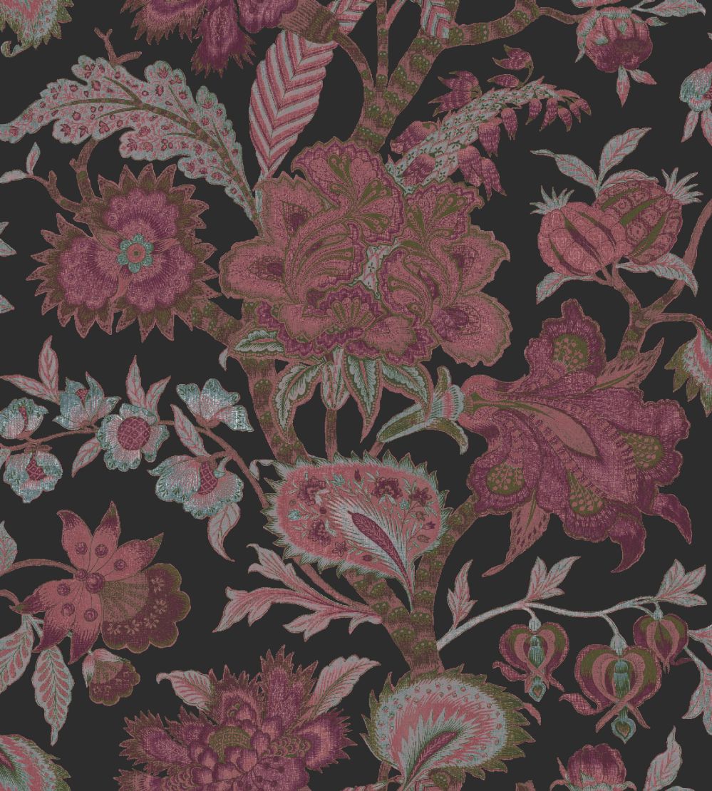 Bombay Fabric by Arley House Cerise