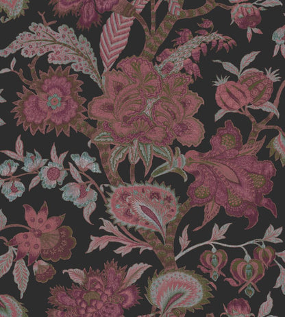 Bombay Fabric by Arley House Cerise