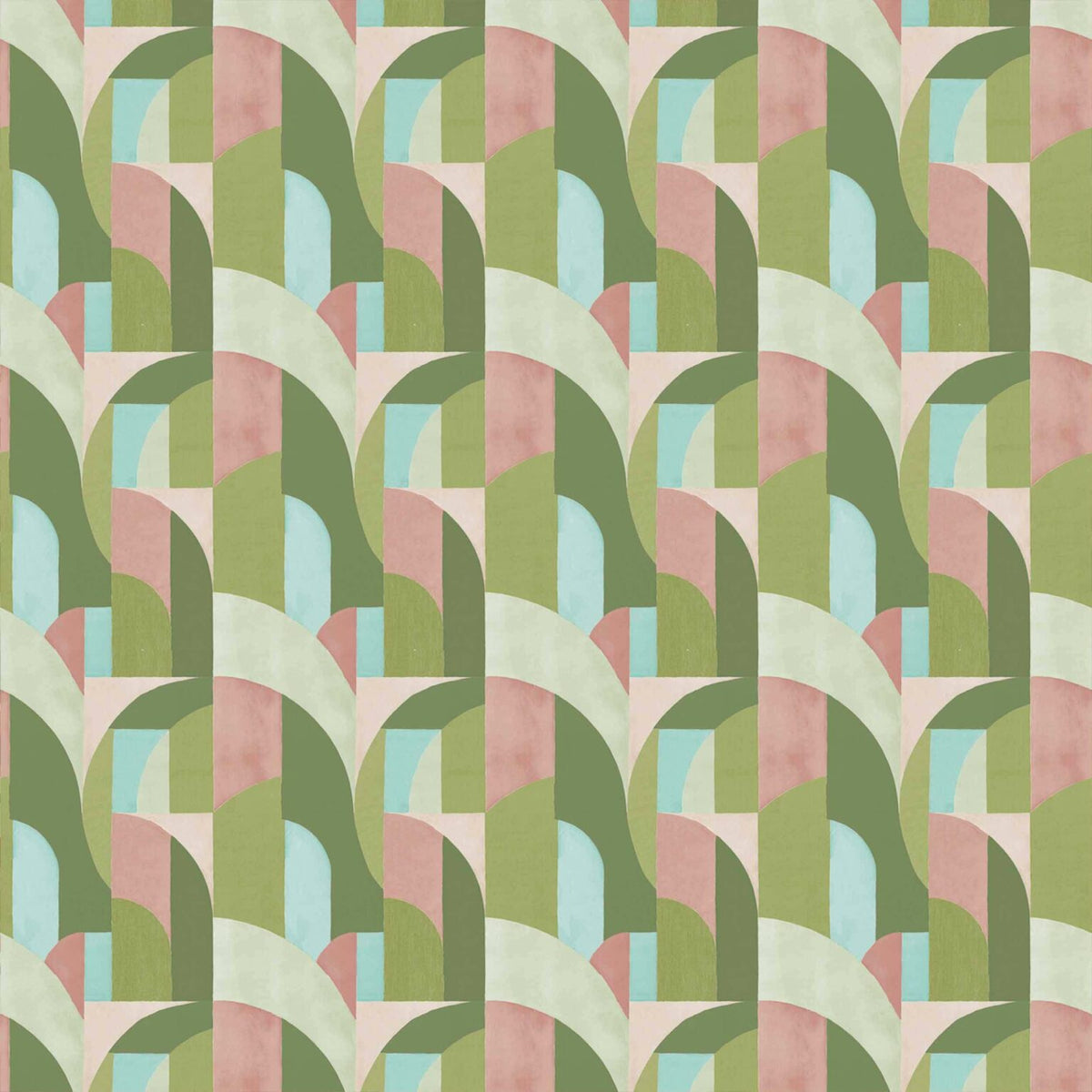 Bongo fabric by Coordonné in Nude, flat pattern view