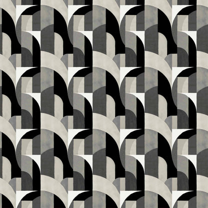 Bongo fabric by Coordonné in Pizarra, flat pattern view