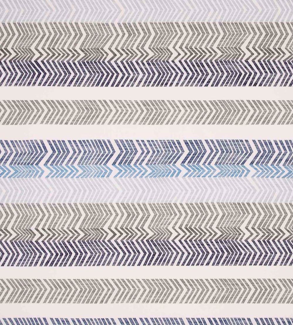 Bookend Performance Fabric by Christopher Farr Cloth Azzurro