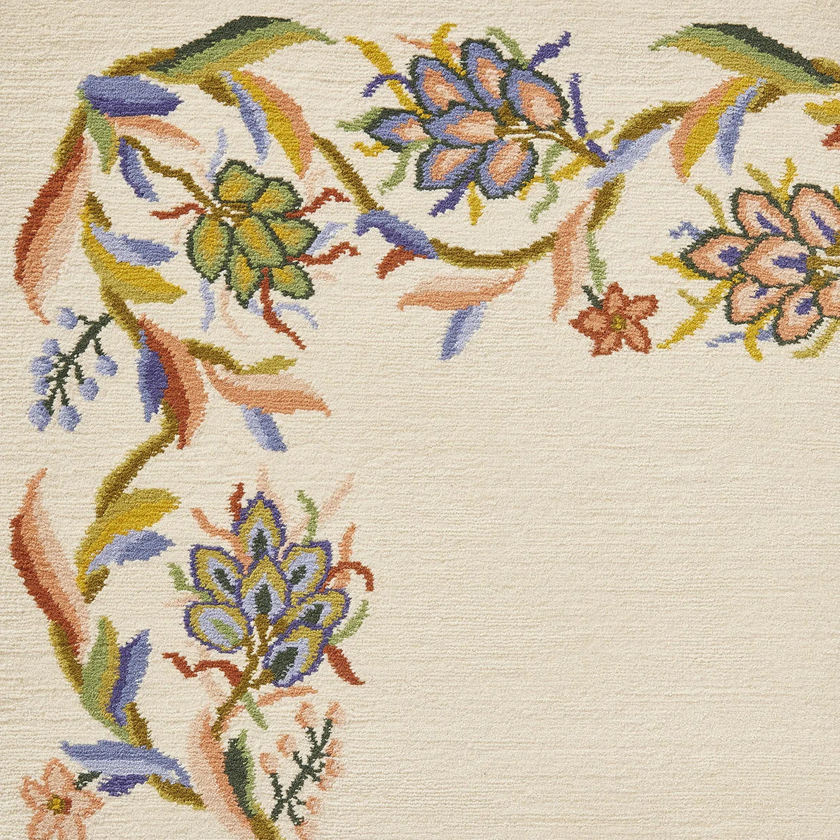 Bordure Petits Appartements de la Reine Rug by Braquenié in Printemps (BT136001)