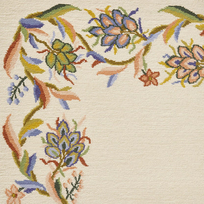 Bordure Petits Appartements de la Reine Rug by Braquenié in Printemps (BT136001)