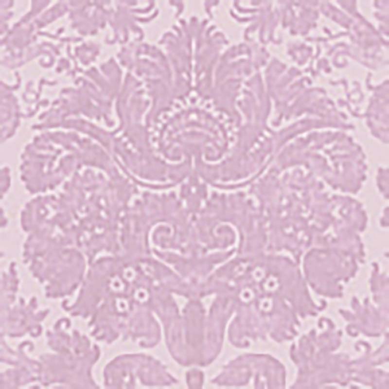Borghese Two Color Small Scale Soft Lavender fabric by Quadrille