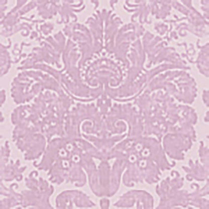 Borghese Two Color Small Scale Soft Lavender fabric by Quadrille