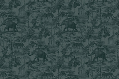 Borneo Teal wallpaper by Hovia
