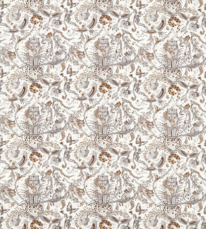 Bosque Dreams Bronze fabric by Clarke & Clarke