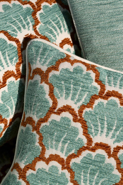 Bosquet Outdoor Fabric by Le Manach shown in a room setting (view 1)