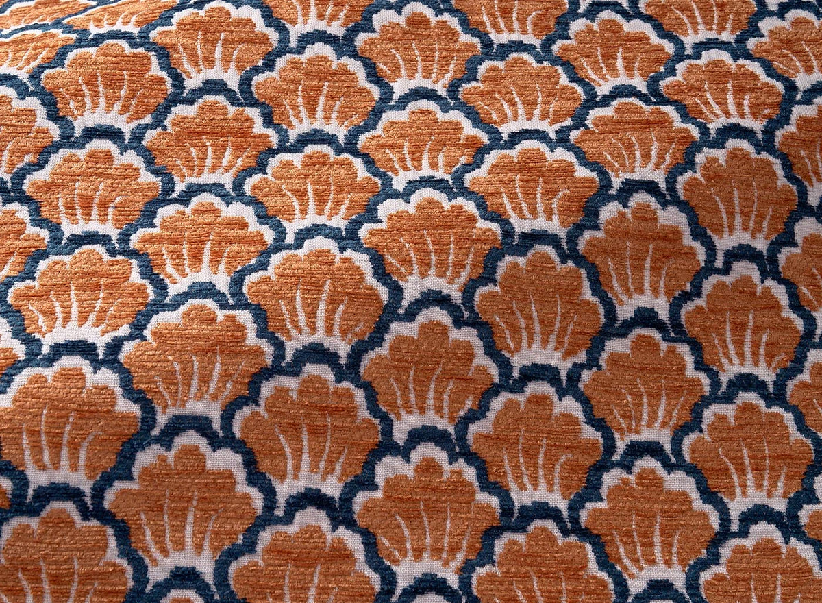 Bosquet Outdoor Fabric by Le Manach in Terracotta (L4010003)