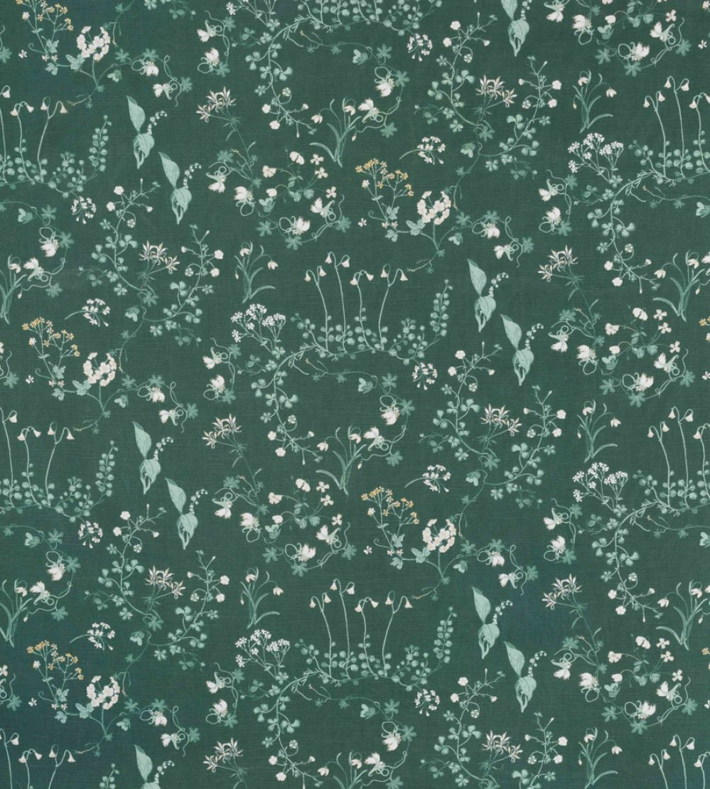 Botanica Fabric by Barneby Gates Woodland Green