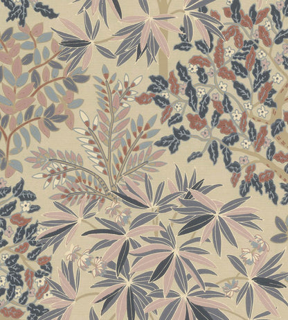Botanical Bloom Wallpaper by Eijffinger Pink / Purple / Lilac