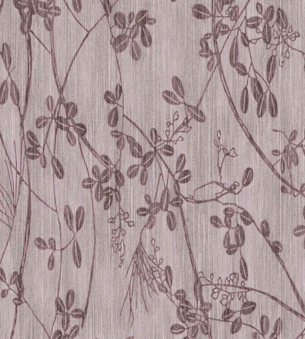 Botanical Trail Wallpaper by Eijffinger Purple / Lilac