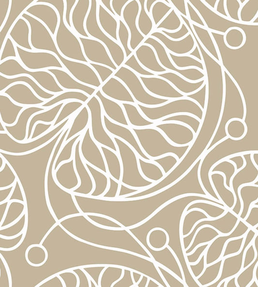 Bottna Wallpaper by Marimekko Beige