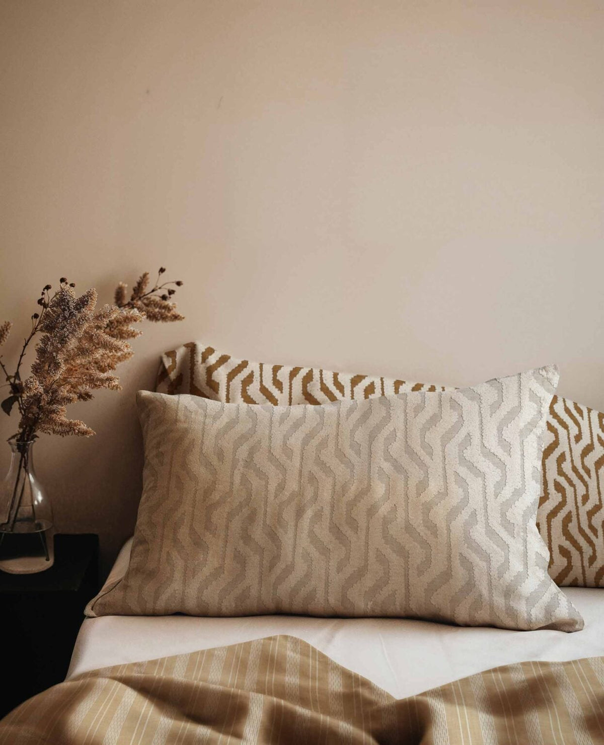 BOUCLE fabric by Coordonné in CISNE, shown in a styled room