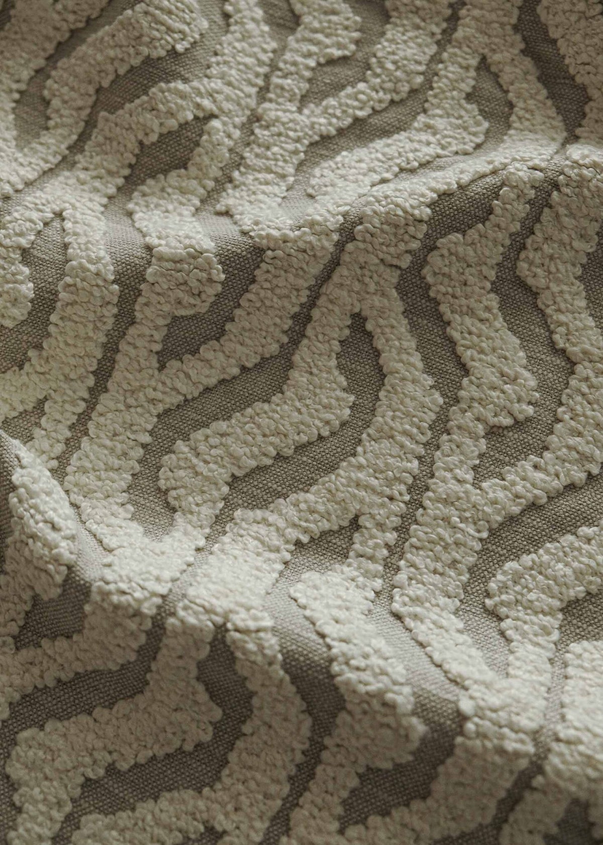 BOUCLE fabric by Coordonné in CISNE, flat pattern view