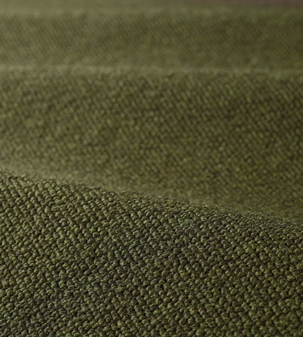 Boucle Fabric by Zoffany Deep Moss