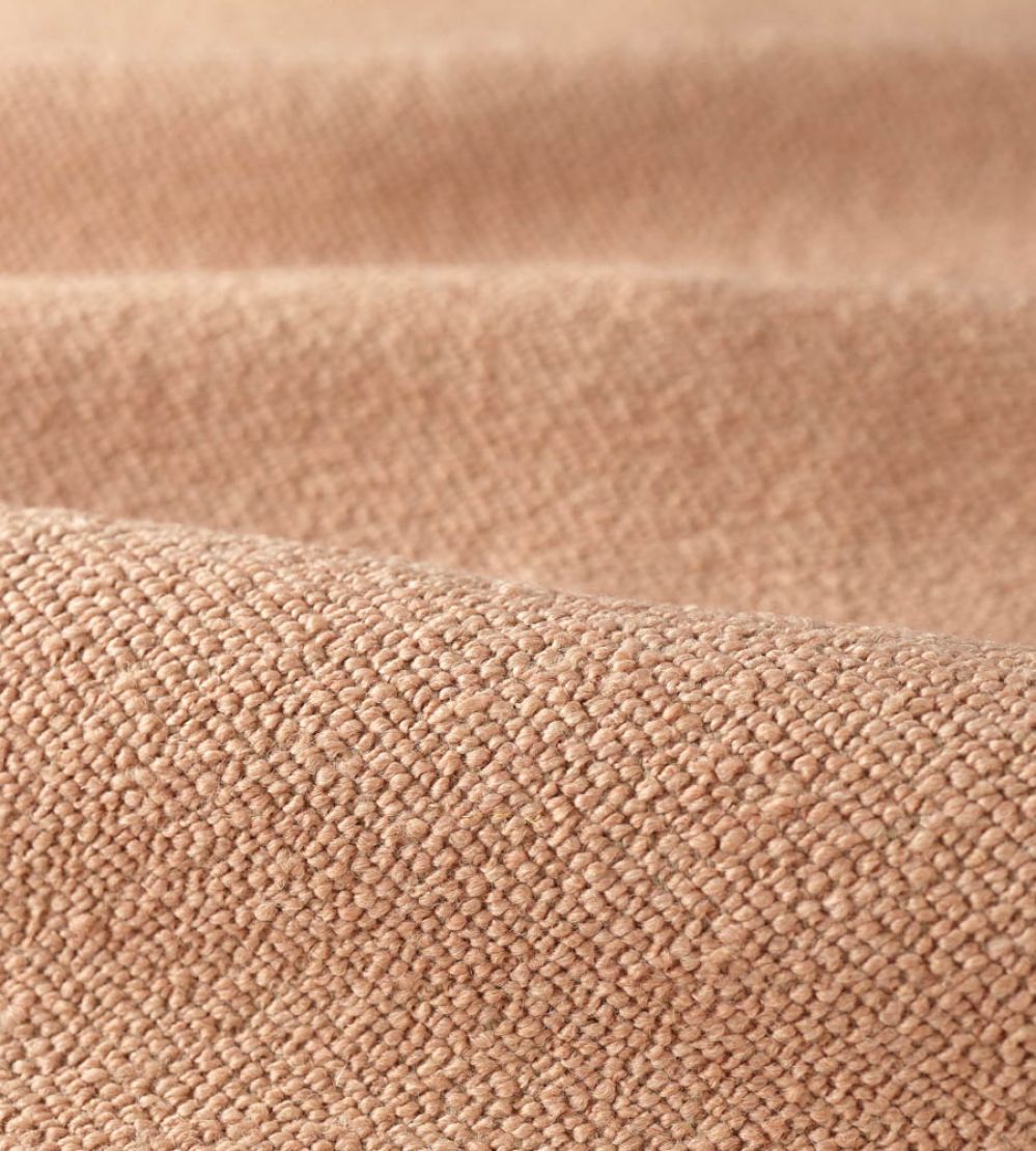Boucle Fabric by Zoffany Tuscan Pink