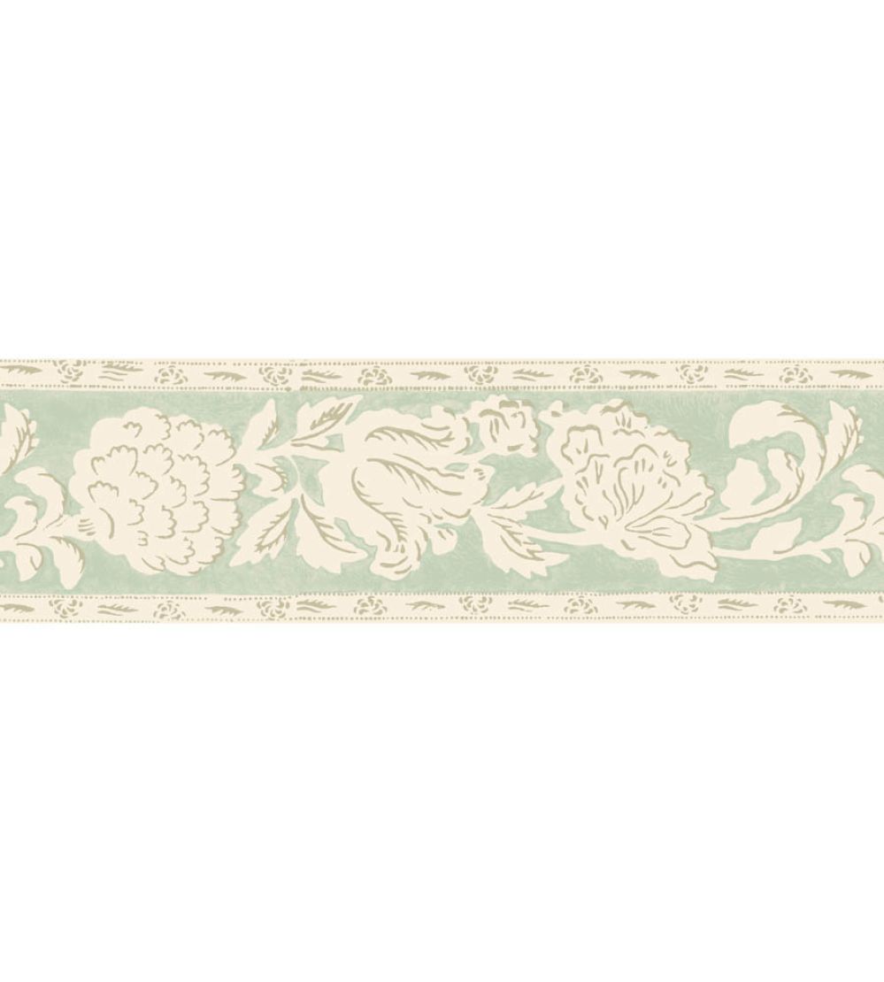 Boulevard Stripe Border Wallpaper by DADO Celadon