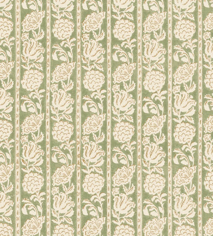 Boulevard Stripe Wallpaper by DADO Olive