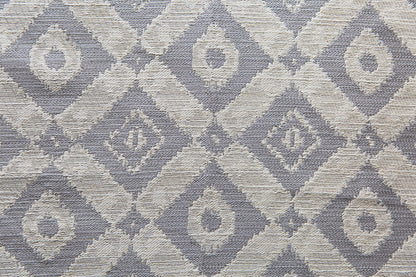 Bourgogne Fabric by Nicole Fabre in Gris Perle