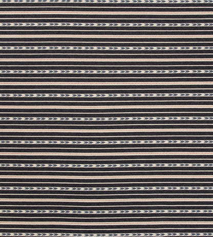 Bow And Arrow Fabric by Christopher Farr Cloth Indigo