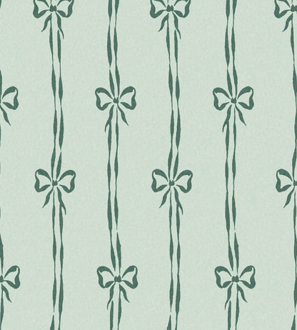 Bow Peep Wallpaper by Woodchip & Magnolia Pistachio